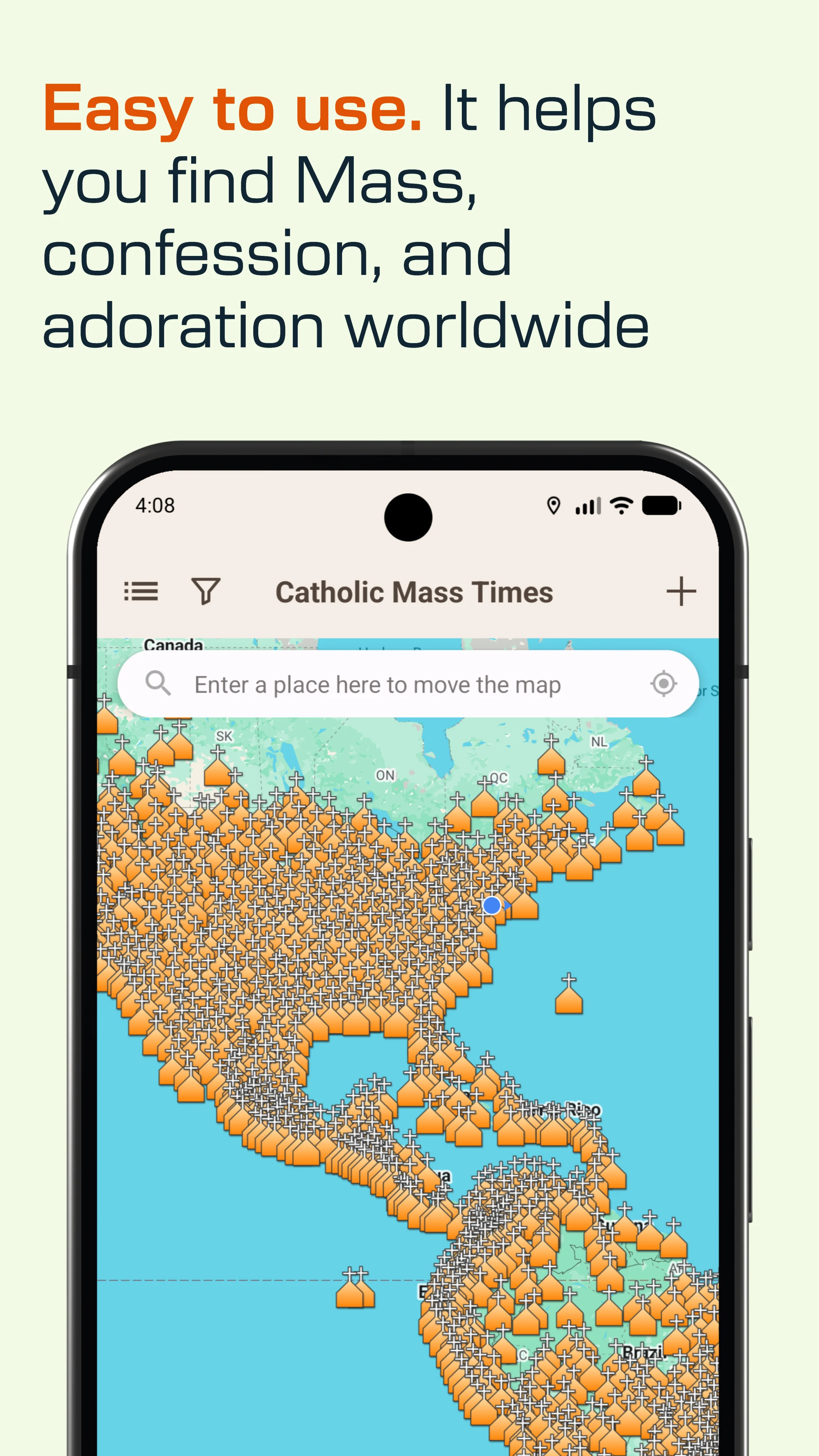 Catholic Mass Times screenshot