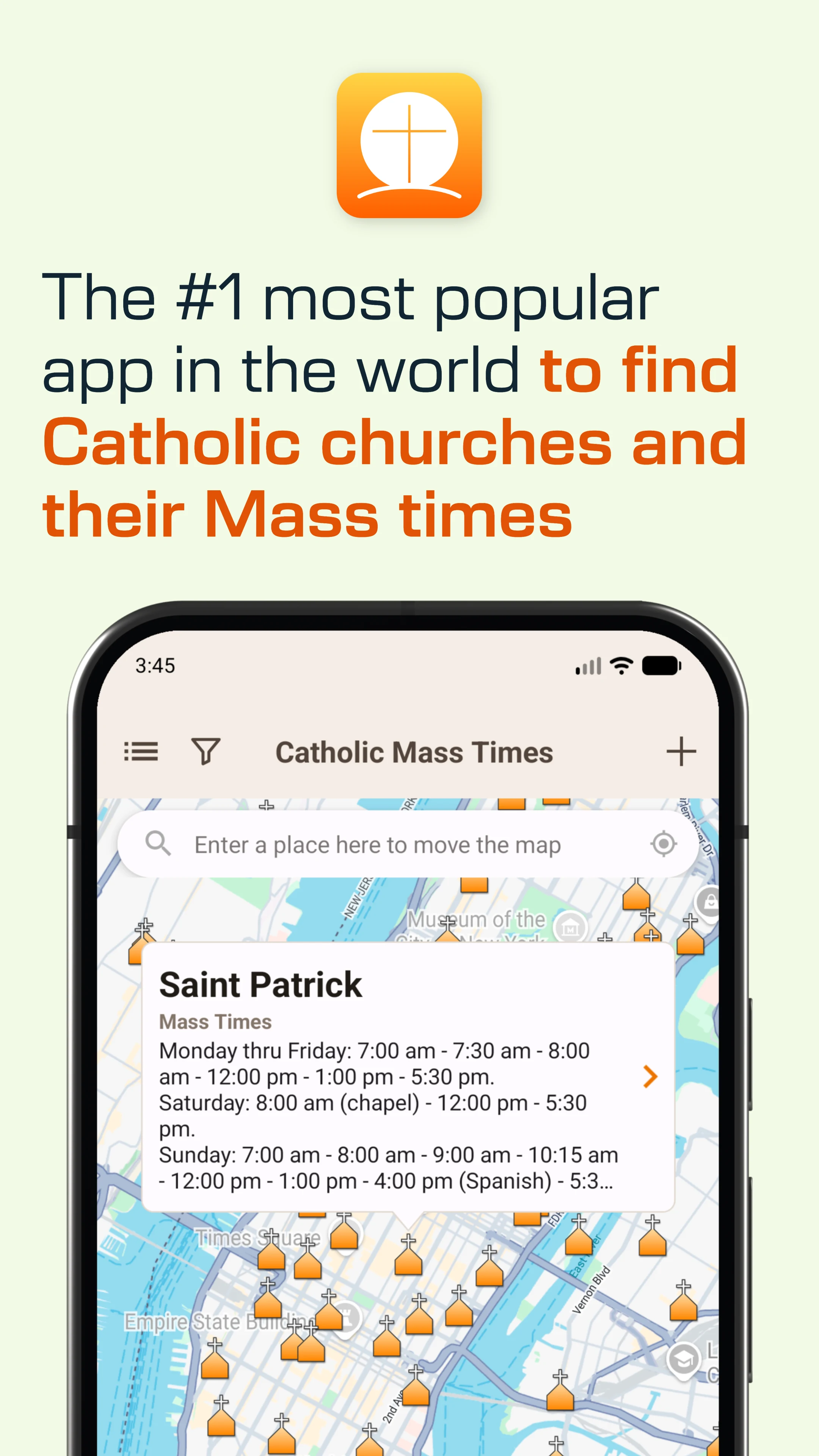 Catholic Mass Times screenshot
